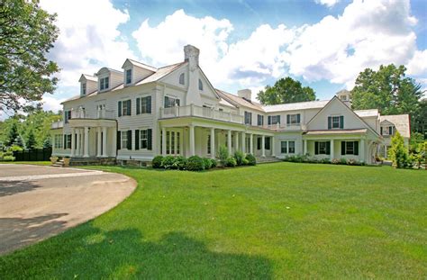 13000 Square Foot Colonial Mansion In New Canaan Ct Homes Of The Rich