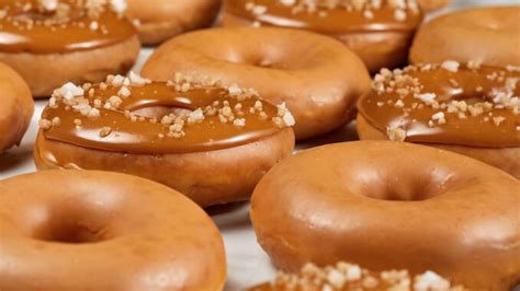Krispy Kreme Introduces New Caramel Glazed Doughnut And New Salted