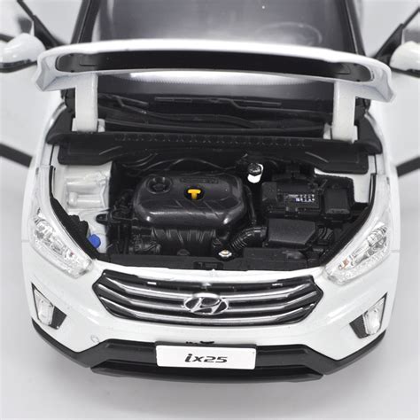 118 Dealer Edition 2017 Hyundai Ix25 White Diecast Car Model