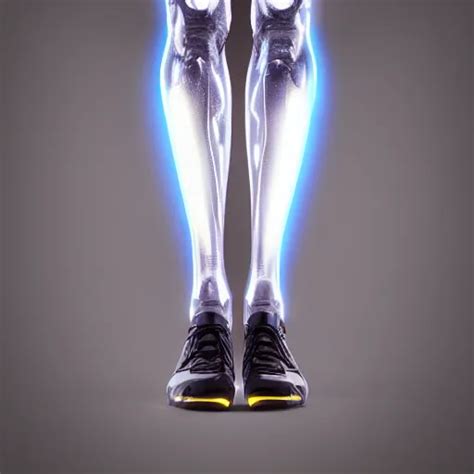 Prosthetic Leg With Rgb Lighting Hyperdetailed Stable Diffusion