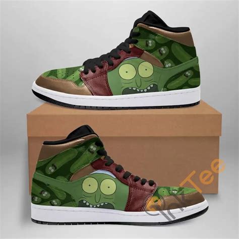 Rick And Morty Ha144 Custom Air Jordan Shoes Inktee Store