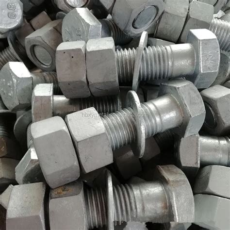 A325 Grade88 Hot Dip Galvanized Heavy Hex Bolt And Nut Buy Hot Dip