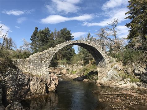 Carrbridge Scotland The Oldest Bridge In The Highlands Built In