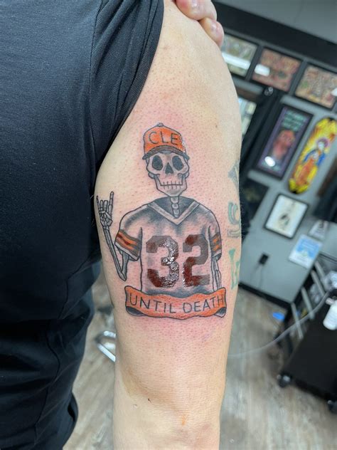 Aggregate More Than 69 Cleveland Browns Tattoo Best Ineteachers