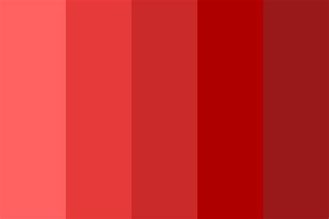 Best Reds Color Palette