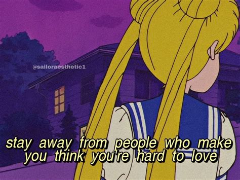 Sailor Moon Super S Sailor Moon Manga Be Good To Me Hard To Love Cartoon Quotes Anime