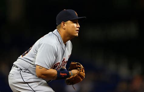 Brought up a shortstop, he played third base this year as well as left field. Miguel Cabrera - Miguel Cabrera Photos - Detroit Tigers v Miami Marlins - Zimbio