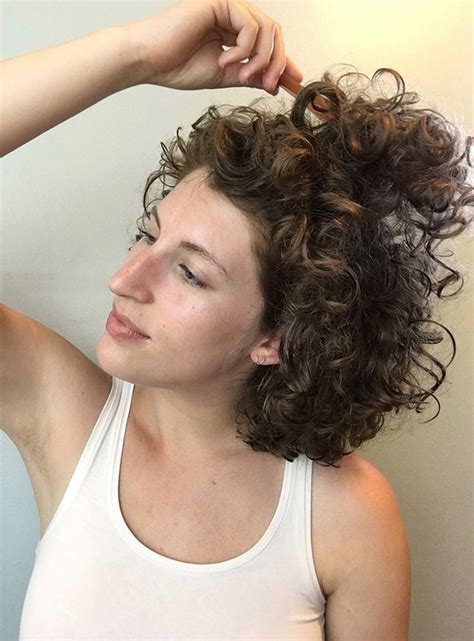 how to style curly hair in the morning a guide for effortlessly beautiful curls semi short
