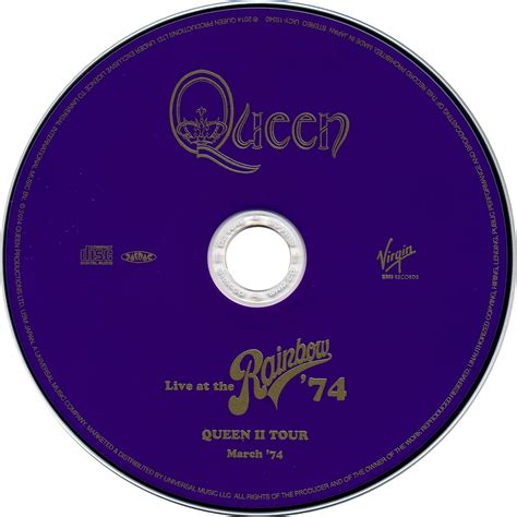 2014 Queen Live At The Rainbow 74 Queen Rockronología