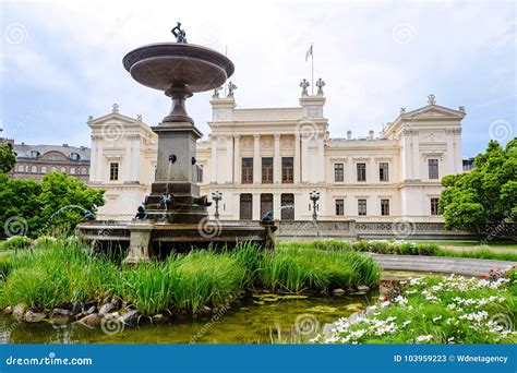 Lund University Main Building Editorial Stock Photo Image Of Regal