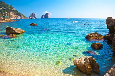 Capri And The Amalfi Coast Are Among The Best Places To Swim In Italy