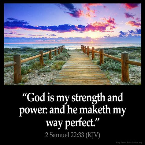 Bible Quotes About Strength Kjv Quotesgram