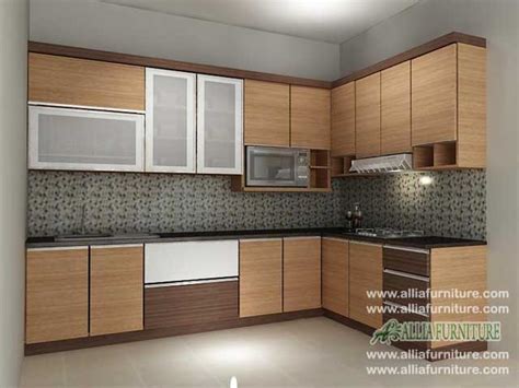 See more ideas about kitchen remodel, kitchen design, kitchen inspirations. Kitchen set minimalis sudut L model otto - Allia Furniture