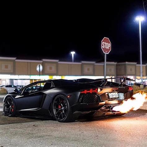 Lamborghini Aventador Spitting Flames Pinterest Entmillionaire