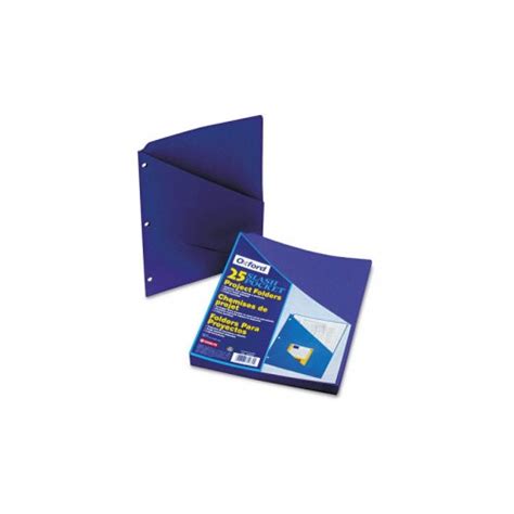 Pendaflex Essentials Slash Pocket Project Folders Ess32935