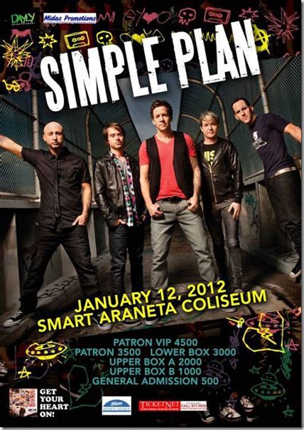 Simple Plan Live In Manila 2012 Get Your Heart On Tour At The Smart