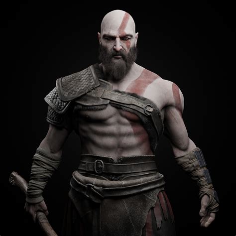 Adolescencia Costo Con Otras Bandas Kratos God Of War 4 Repetido