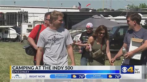 Camping At The Indy 500 Youtube