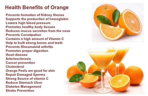 Health Benefits Of Orange Uses Of Orange