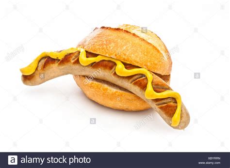 Bratwurst Bun High Resolution Stock Photography And Images Alamy