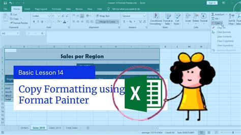How To Use The Format Painter In Excel Excel Tips And Tricks
