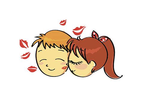 Royalty Free Two Lips Kissing Cartoons Clip Art Vector Images Porn Sex Picture
