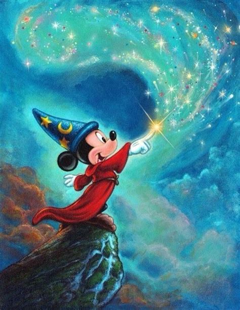 Pure Magic Mickey Mouse Art Fantasia Disney Disney Art