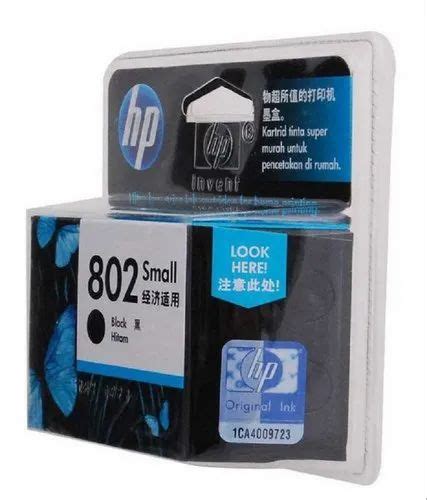 Hp 802 Small Black Original Ink Cartridge At Rs 594 Hp Black Ink