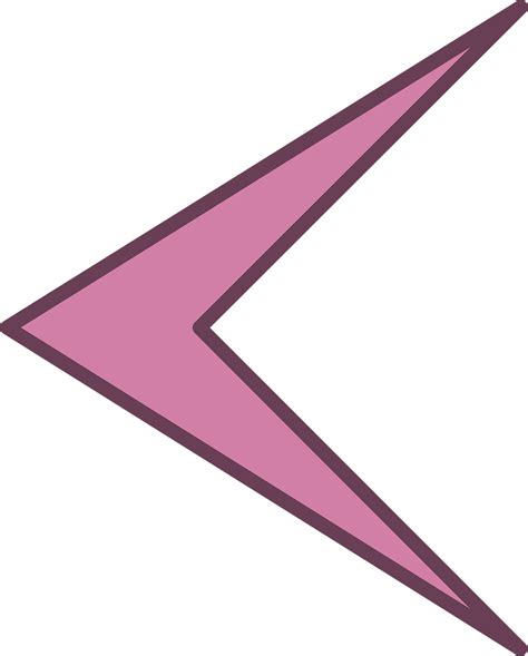 Arrow Left Pointing Direction Png Picpng