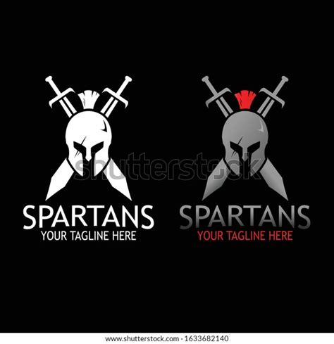 Logo Spartans Titans Template Dowload Full Stock Vector Royalty Free