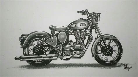How To Draw A Bullet Bike Step By Step Askworksheet
