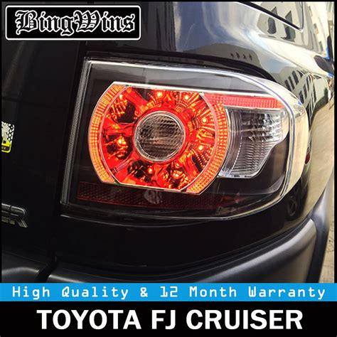 New Led Taillights Assembly For Toyota Fj Cruiser Dark Led Rear Lights My Xxx Hot Girl