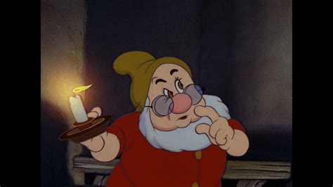 Doc Looks For The Intruder By Candlelight Snow White And The Seven