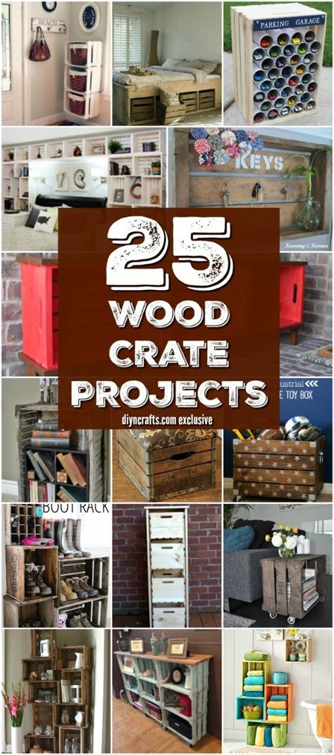 25 Wood Crate Upcycling Projects For Fabulous Home Decor Diy And Crafts
