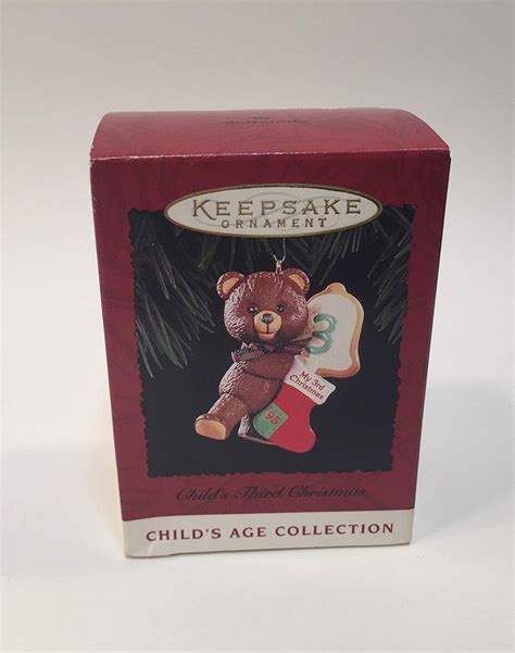 Hallmark Keepsake Ornament Childs Age Collection Third Christmas