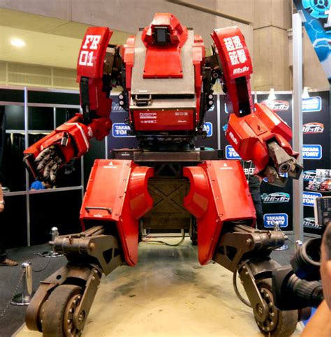 We Bump Into Kuratas The 120 Million Yen Robot At The Tokyo Toy Show