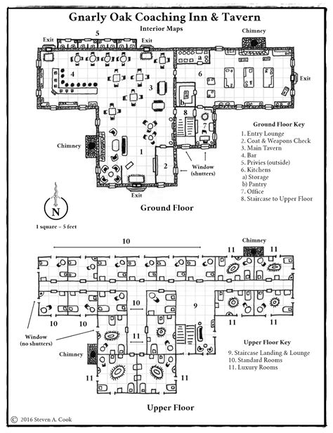 Dd Tavern Map