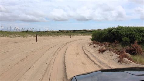 Driving Up The Frisco Orv Ramp Obx Youtube