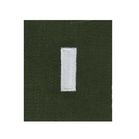 Army Officer Sew On Rank Insignia Subdued