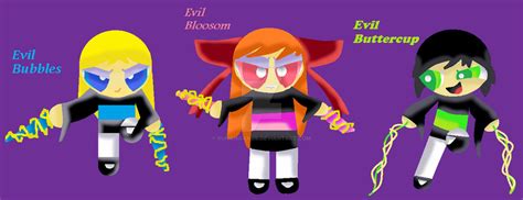 Evil Powerpuff Girls By Runamgames On Deviantart