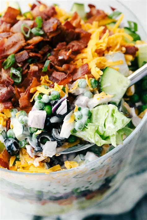 Easy 7 Layer Salad The Recipe Critic