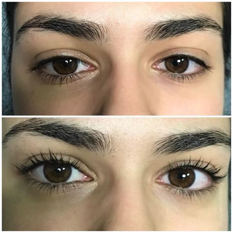 17 lash lift before and after pictures that ll give you serious goals eyelash lift and tint