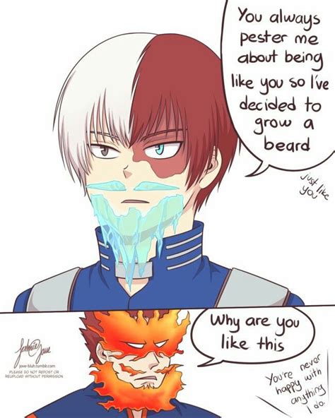 Todoroki And Enji Bnha My Hero Academia Memes Boku No