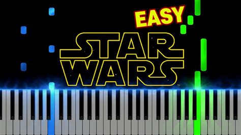 Star Wars Duel Of The Fates Easy Piano Tutorial Youtube