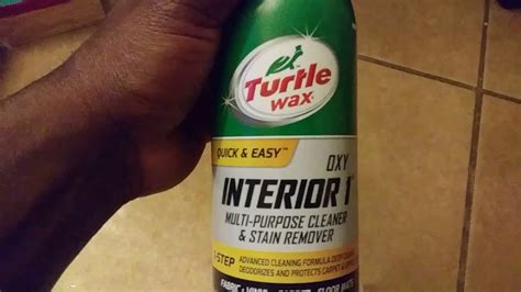 Turtle Wax Interior Multi Purpose Cleaner Youtube