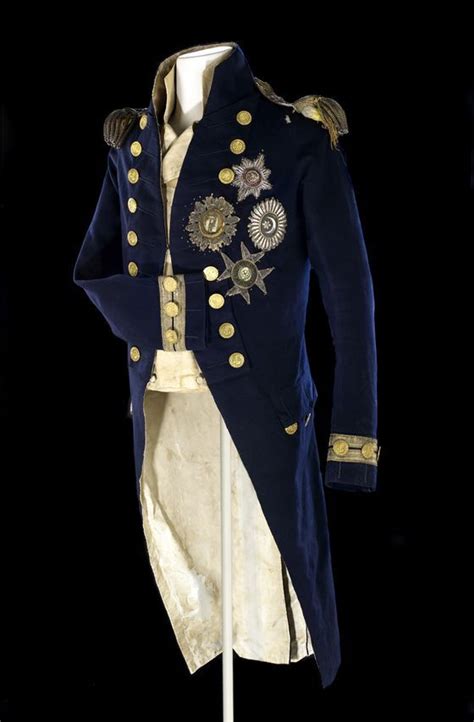 The Dress Coat Worn By Lord Nelson At The Battle Of Trafalgar The
