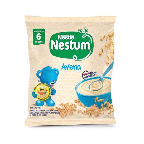 Cereal Seco Para Lactantes Nestlé Nestum Avena 90 G Walmart