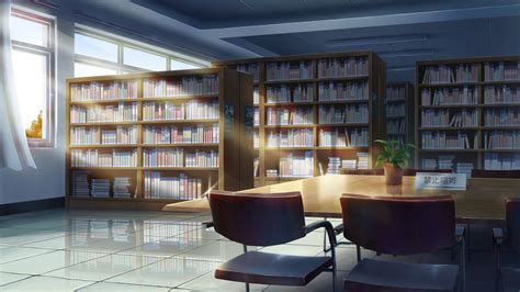 Top 132 Anime Library Background