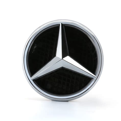 Illuminated Led Front Grille Emblem Light Star Badge For Mercedes Benz