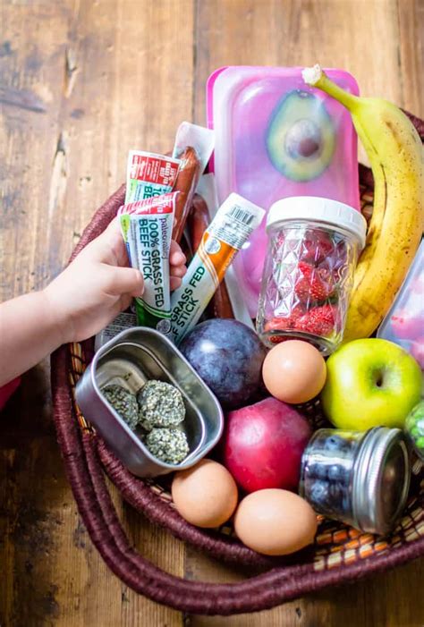 Healthy Help Yourself Snack Basket For Kids The Natural Nurturer